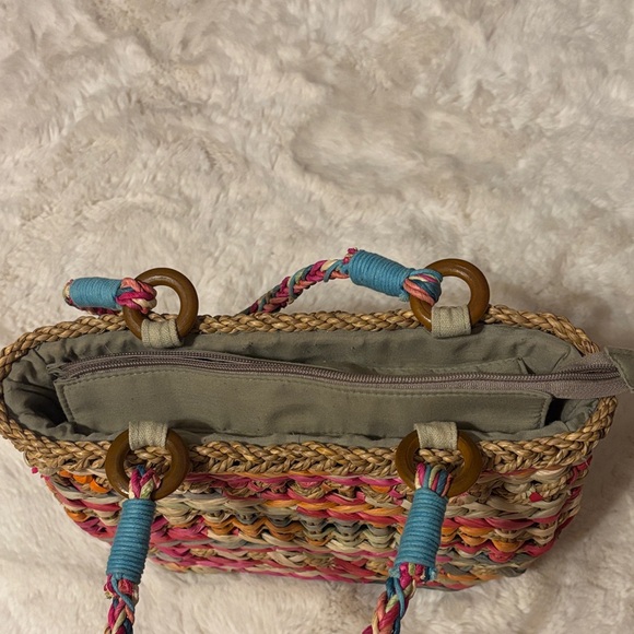Cappelli Straworld Multicolor Woven Tote - Picture 9 of 9